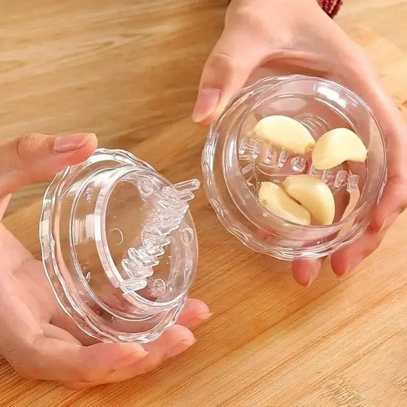 Multifunctional Manual Garlic Crusher and Press for Kitchen Use